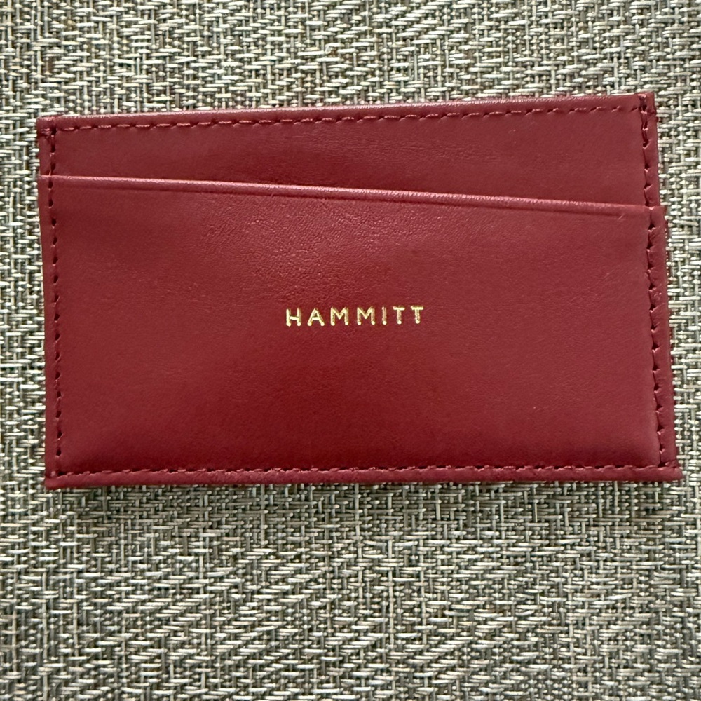 Hammitt Pomodoro Red ID Holder.New